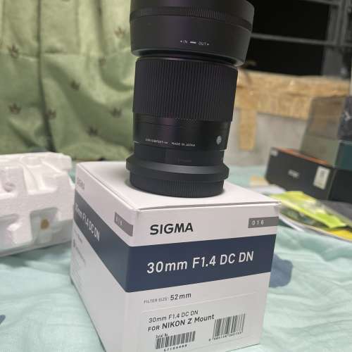 Simga 30mm z-mount F1.4