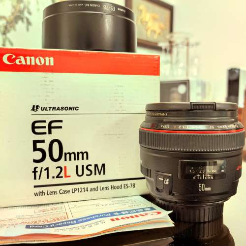 Canon EF 50mm f/1.2L USM