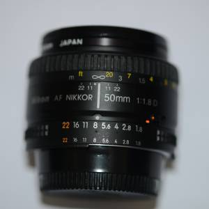 Nikon AF 50mm F1.8D