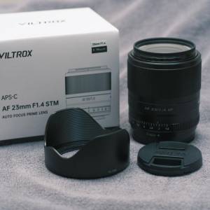 Viltrox 23mm F1.4 for Fuji X-mount 連 filter