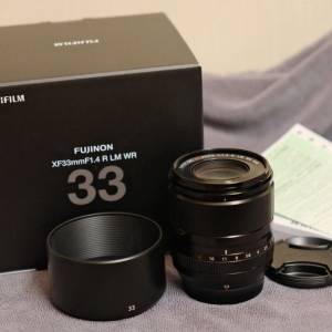 Fujifilm XF 33mm f1.4 R LM WR