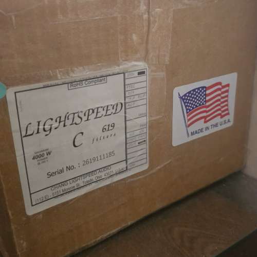 光速 Lightspeed C 619 &ldquo;被動式&rdquo; 電源處理器 🌟 電源由輸入到輸出點，為直通