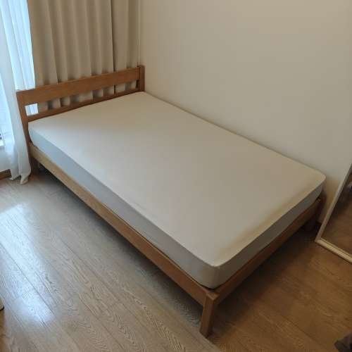 Muji 無印良品 袋裝彈簧床褥，單人加大