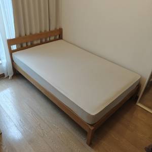 Muji 無印良品 袋裝彈簧床褥，單人加大