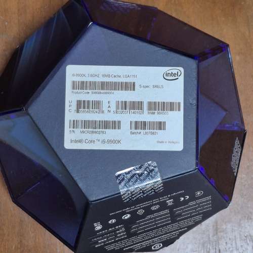 Intel i9 9900k CPU Good Working Condition