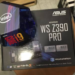 ASUS WS Z390 Pro Workstation Motherboard Excellent Condition