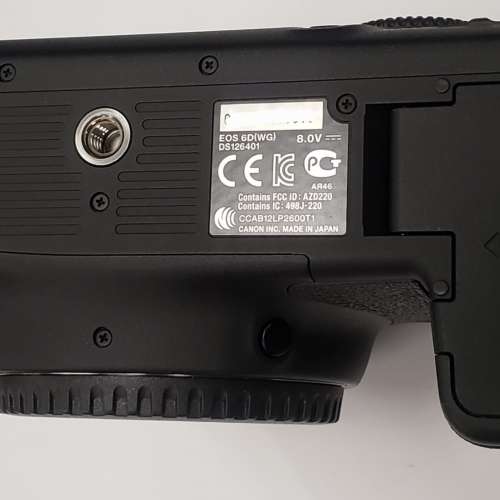 Canon 6D Full Frame Body (6d 第1代 輕便 全片幅 淨機身) - 98% New, 快門次數 652...