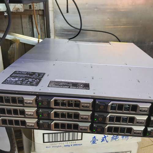 Dell E09J 儲存設備拆機拆件出嚟4TB SAS硬碟x12個