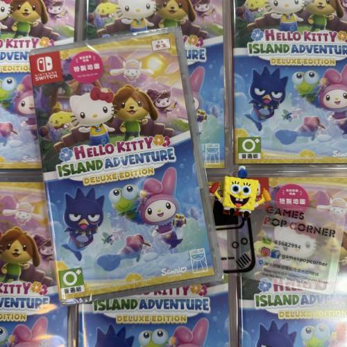 (全新現貨) NS game - Hello Kitty島嶼冒險⛰️Hello KittyIsland Adventure 豪華版...
