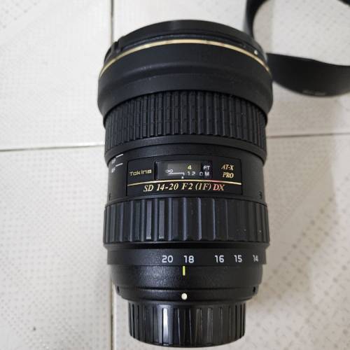 Tokina 14-20mm F2 DX Nikon mount