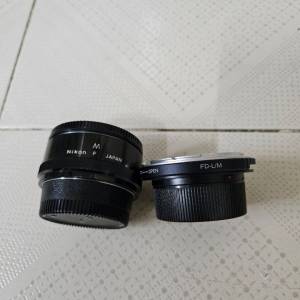 相機轉接環2個