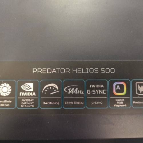 電競, Gaming Laptop, Acer Predator Helios 500 Ph517-51-75T7 Gaming Laptop