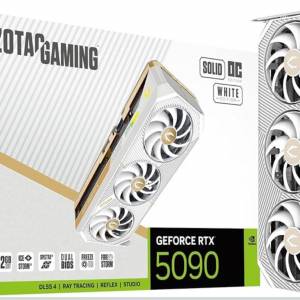 ZOTAC 索泰 GAMING GeForce RTX 5090 SOLID OC WHITE