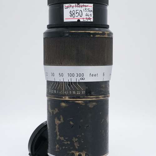 95% New Leitz Hektor 13.5cm F4.5手動鏡頭, 深水埗門市可購買