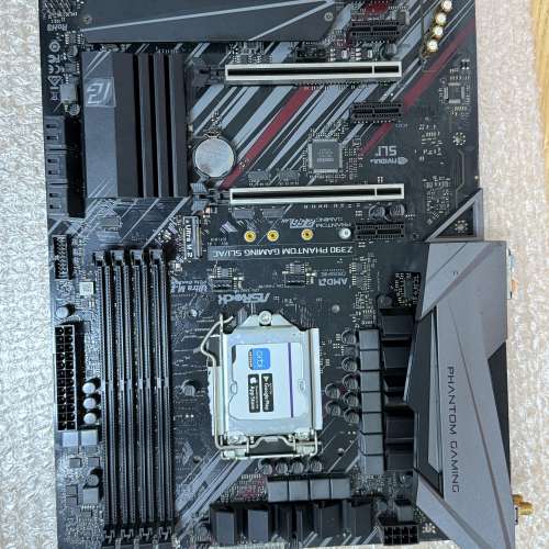 二手 ASROCK Z390 PHANTOM GAMING SLI/AC Z390 DDR4 LGA1151 ATX MB