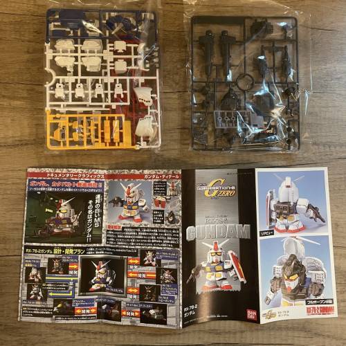 全新Bandai高達Gundam模型系列：RX-78-2 Generation 0 / G Zero/ Gundam 高達