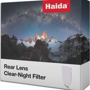 Haida Rear Lens Clear-Night Filter With Adaptor For Canon EF 8-15mm f/4L fisheye