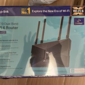 TP-Link AX1800 Dual Band Wifi 6 Router