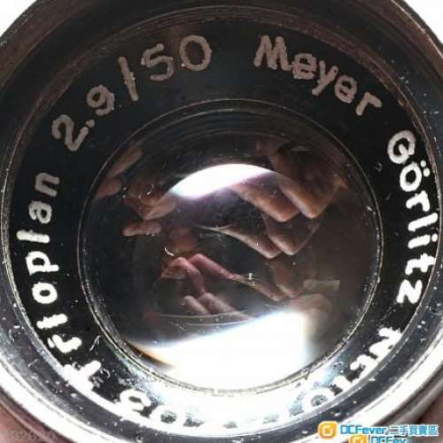 Meyer Gorlitz Trioplan 50/2.9 (改A7) 罕有戰前冇 Optik 版    最近對焦0.2M  泡泡...