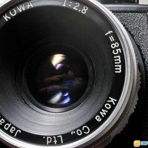Kowa 85/2.8 中幅標準鏡皇  散景層次細膩，明暗質感豐富、黑白彩色俱宜，玻璃靚快門...