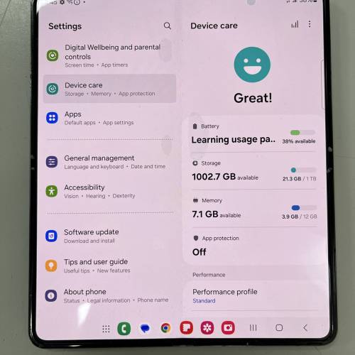 Samsung Fold 4 1TB 有中文