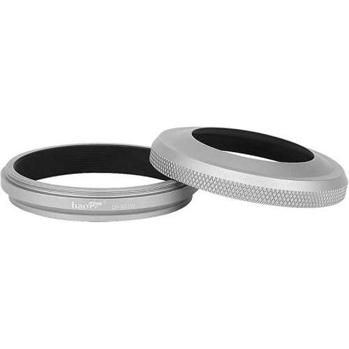 Metal Ultra-Thin Lens Hood with Adapter Ring And UV Filter  For FujiFilm X100VI
