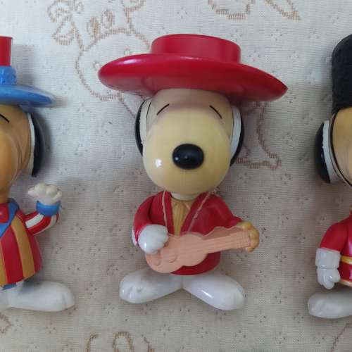 二手麥當勞玩具 McDonald X Snoopy 史努比 史諾比 史露比 公仔擺設 珍藏玩具 Toy