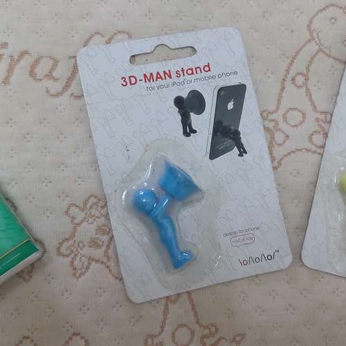 全新手機人形支架 手機吸盤支架 手機支架