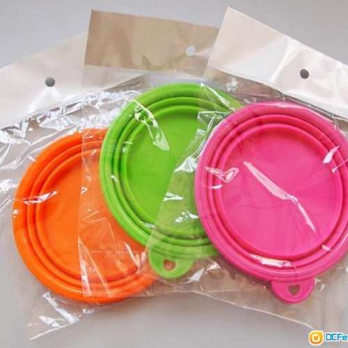 全新寵物用品 寵物碗 折疊碗 伸縮式摺疊碗 便攜碗 單碗 貓碗 狗碗 貓餐具 狗餐具 貓...