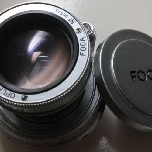 FOCA Oplarex 5cm F/1.9 法國制造(媲美電影鏡散景)啱Leica M10、Nikon Z7、EOSr