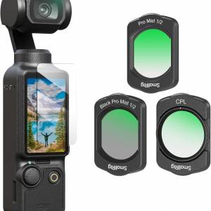 SmallRig Black Diffusion, White Diffusion & CPL Filter Set for DJI Osmo Pocket 3