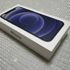 Iphone 12min 黑色 256GB 電77% +官方充電尿袋