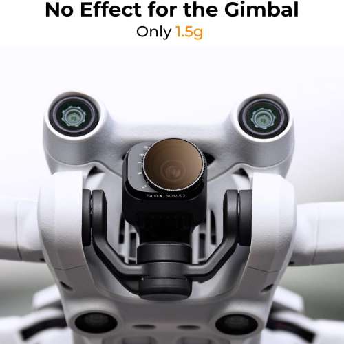 K&F Concept Variable ND2-32 (1-5 Stop) ND Filter For DJI Mini 3 Pro