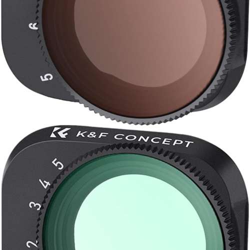ND2-32 (1-5 Stop) &  ND2-32 (1-5 Stop) ND Filter Set For DJI Mini 3 Pro 可調減...