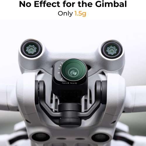 ND2-32 (1-5 Stop) &  ND2-32 (1-5 Stop) ND Filter Set For DJI Mini 3 Pro 可調減...