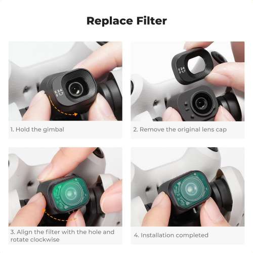 K&F Concept UV Filter For DJI Mini 4 Pro