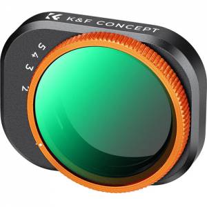 K&F Concept Variable ND2-32 Filter with Green Coating for DJI Mini 4 Pro