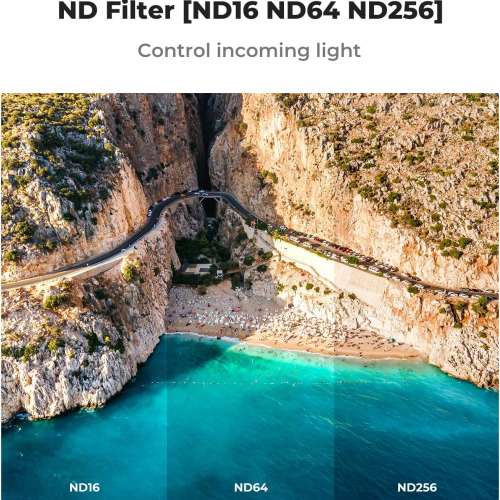 K&F Concept 5 Pack UV, CPL, ND16, ND64 And ND256 Filter For DJI Mini 4 Pro 濾...