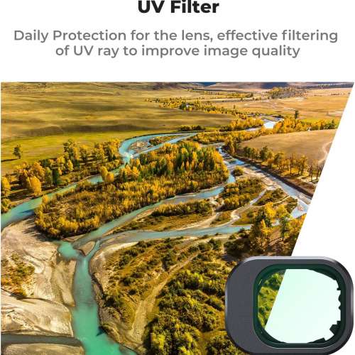 K&F Concept 5 Pack UV, CPL, ND16, ND64 And ND256 Filter For DJI Mini 4 Pro 濾...