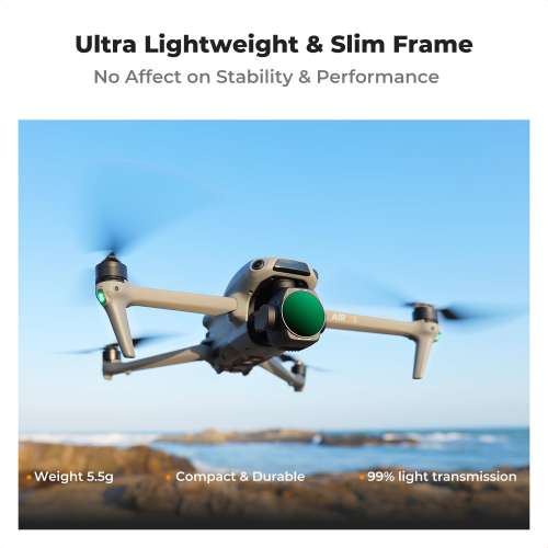 K&F Concept CPL Filter For DJI Air 3S 偏光濾鏡