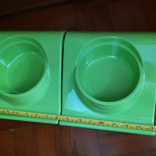 二手SUPER寵物碗 狗碗/貓碗 狗狗雙碗 貓貓雙碗 寵物食盆 飲水器 糧食碗 膠碗 乾糧碗...