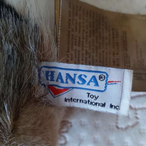 全新美國仿真玩具名牌 Hansa Toy 仿兔子公仔 仿兔子玩具 仿動物公仔 仿動物玩具 裝...