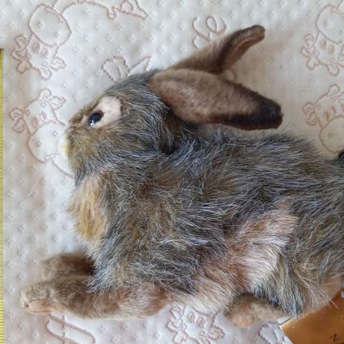 全新美國仿真玩具名牌 Hansa Toy 仿兔子公仔 仿兔子玩具 仿動物公仔 仿動物玩具 裝...