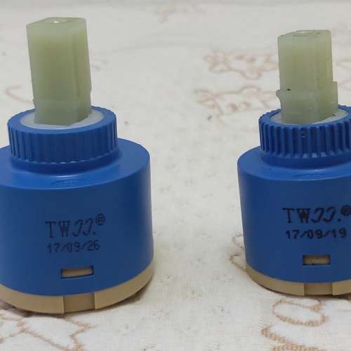 全新冷熱水龍頭閥芯 混水閥 廚房面盆淋浴 控制冷熱水開關制閥芯 臺灣久久35/40陶瓷...