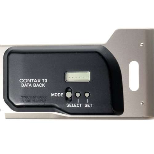 Contax T3 Data Back