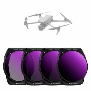 K&F Concept 4 Pack ND8/PL + ND16/PL + ND32/PL + ND64/PL Filter  For DJI Air 3S