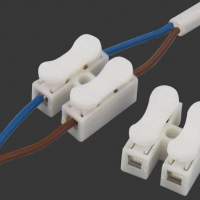 簪玉  接線 電線 按壓式 燈具 快速接線器