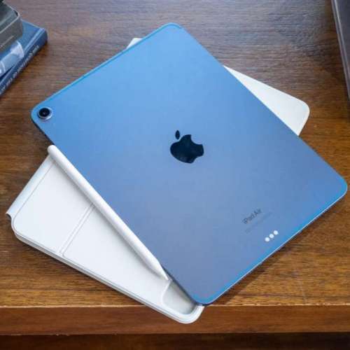 98%new ipad Air5 256gb wifi (藍色) 連Apple Pencil (第 2 代)