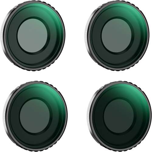 K&F Concept 4 Pack ND8, ND16, ND32 and ND64 ND Filter For DJI Osmo Action 4 / 5