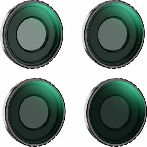 K&F Concept 4 Pack ND8, ND16, ND32 and ND64 ND Filter For DJI Osmo Action 4 / 5